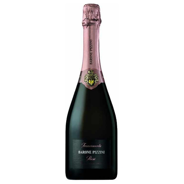 Barone Pizzini Franciacorta Rosé bottle
