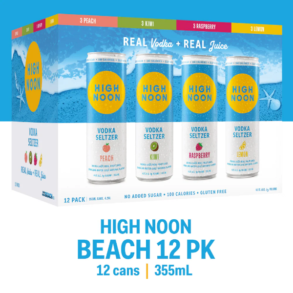 Picture of High Noon Sun Sips Beach Variety Pack 12pk