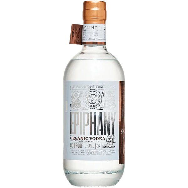 Picture of McClintock Epiphany Organic Vodka 750ml