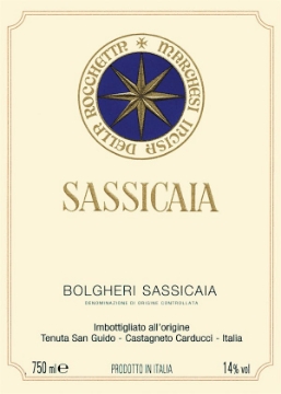 Picture of 2022 Tenuta San Guido - Bolgheri Sassicaia DOC Sassicaia (750ml)