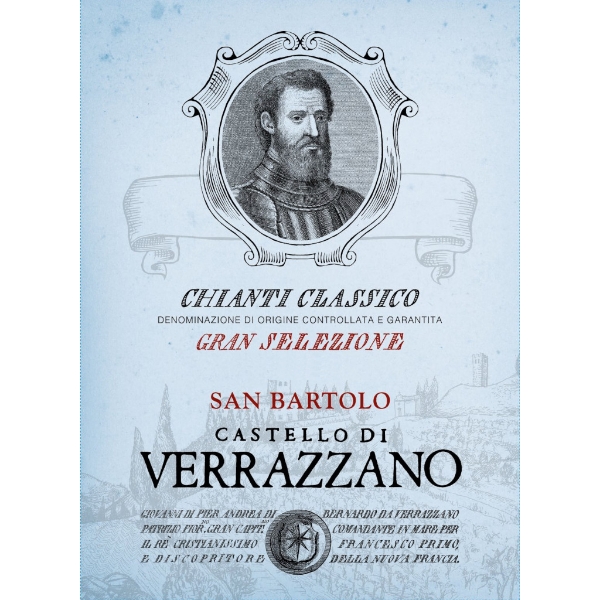 Verrazzano Chianti Classico Gran Selezione San Bartolo label