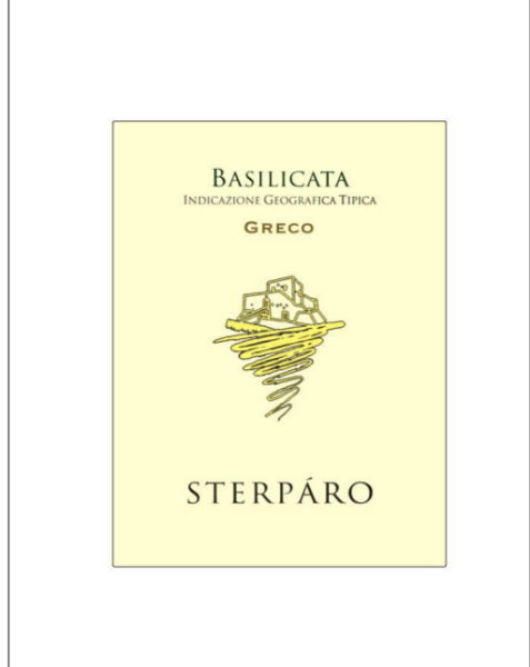 Picture of 2024 Sterparo - Basilicata Bianco IGT Greco (750ml)