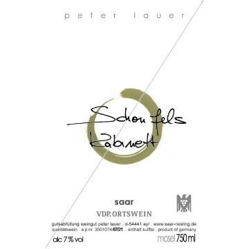 Picture of 2024 Lauer, Peter - Riesling Kabinett Schonfels (750ml)