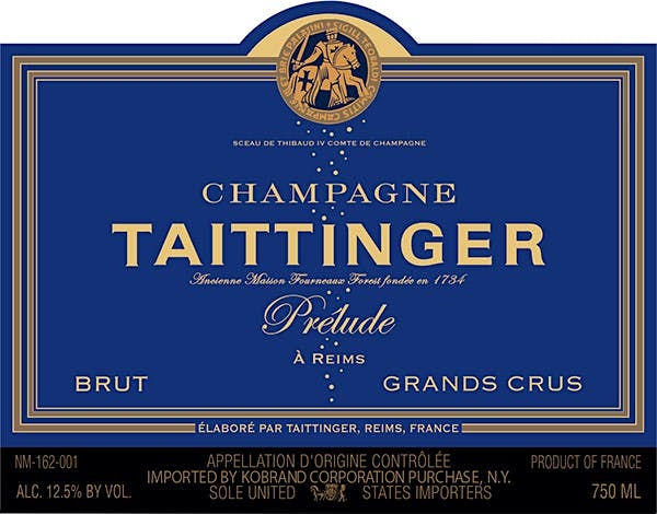 Picture of NV Taittinger - Champagne Brut Prelude Grands Crus