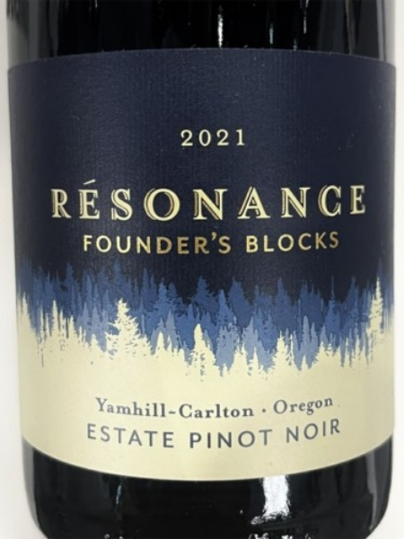 Picture of 2021 Resonance - Pinot Noir Yamhill-Carlton Founder's Blocks (750ml)