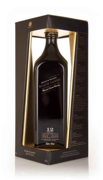 Picture of Johnnie Walker Black 12 yr "Centenary Edition 1909-2009"  Whiskey 750ml