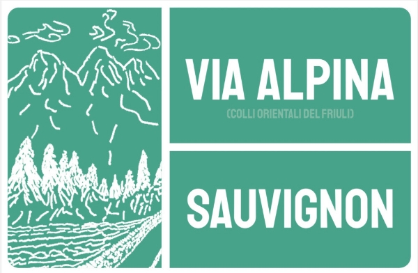 Via Alpina Sauvignon label