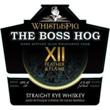 Picture of WhistlePig Boss Hog XII Feather & Flame Rye Whiskey 750ml