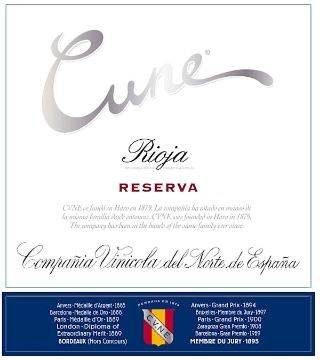Picture of 2020 Cvne -  Rioja Reserva (750ml)