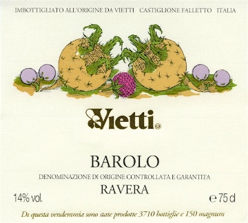 Picture of 2021 Vietti - Barolo Ravera (750ml)