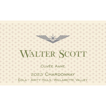Walter Scott Chardonnay Cuvee Anne label
