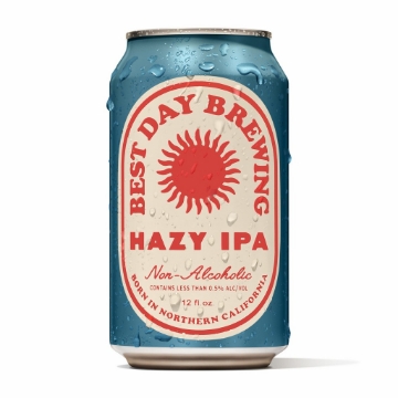 Best Day Brewing Non-Alcoholic Hazy IPA can