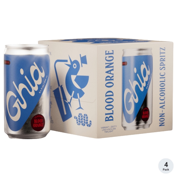 Ghia Blood Orange Spritz 4-pack cans