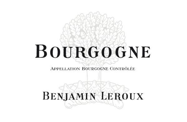 Benjamin Leroux Bourgogne Blanc label