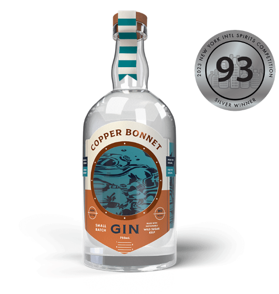Picture of Copper Bonnet Distilled With Sugar Kelp Gin 750ml
