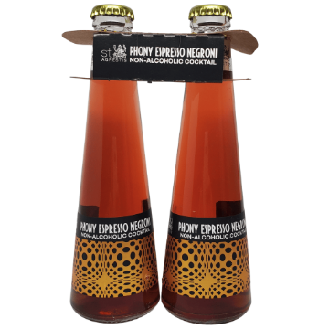 St Agrestis Phony Espresso Negroni Non-Alcoholic Cocktail 2pk