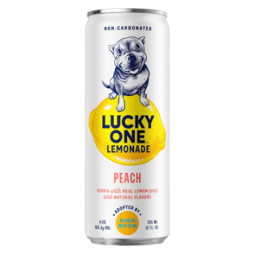 Picture of Lucky One Lemonade Peach Non-Carbonated 4pk cans