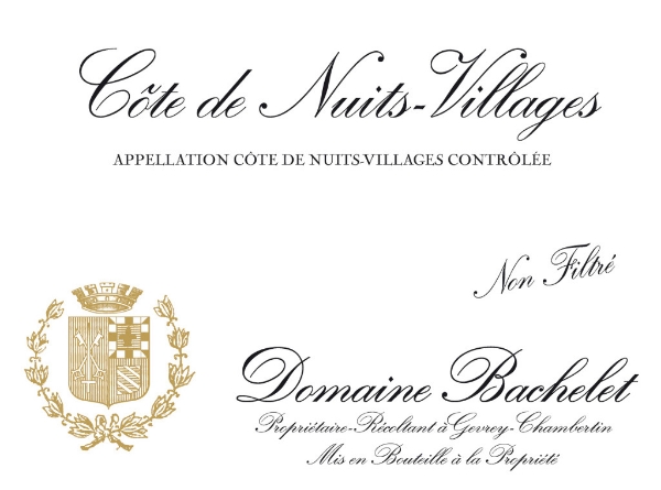 Domaine Bachelet Cote de Nuits-Villages label