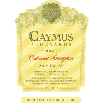 Picture of 2023 Caymus - Cabernet Sauvignon Napa Valley (750ml)