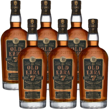 Picture of Old Exra 7yr Barrel Strength Bourbon Whiskey 750ml