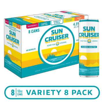 Picture of Sun Cruiser Iced Tea Vodka Variety 8pk