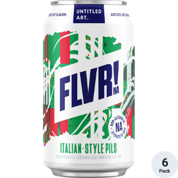 Picture of Untitled Art  FLVR Non-Alcoholic Italian Pilsner 6pk