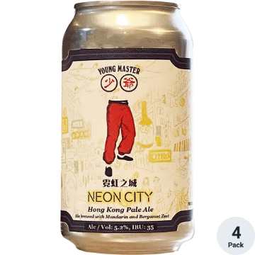 Picture of Young Master Neon City Hong Kong Pale Ale 4pk